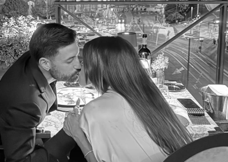 Bianca Guaccero e Giovanni Pernice festeggiano il primo anniversario  con una cena romantica a Roma: '' Un anno da quel primo bacio''