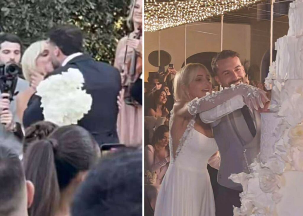 Veronica Peparini e Andreas Muller si sono sposati: il look della sposa è romantico, le immagini delle nozze