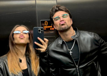 ''Papi mi porta a cena'': Andrea Damante ed Elisa Visari festeggiano al ristorante a una settimana dalla nascita del figlio