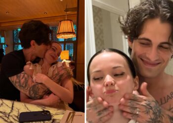 Damiano David e Dove Cameron festeggiano 2 anni d'amore