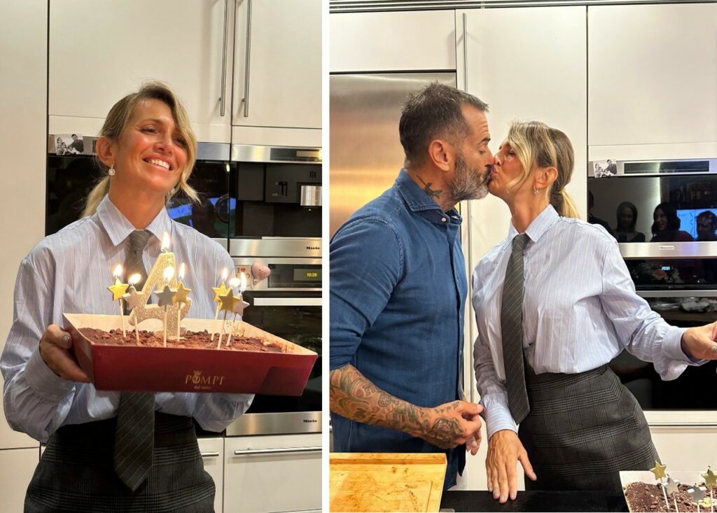 Katia Pedrotti compie 47 anni e il marito Ascanio le fa una sorpresa Katia Pedrotti compie 47 anni e il marito Ascanio le fa una sorpresa