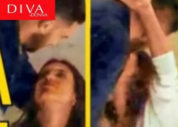 Elisabetta Canalis pizzicata ancora con Alvise Rigo: scatta il primo bacio con l’ex rugbista, foto