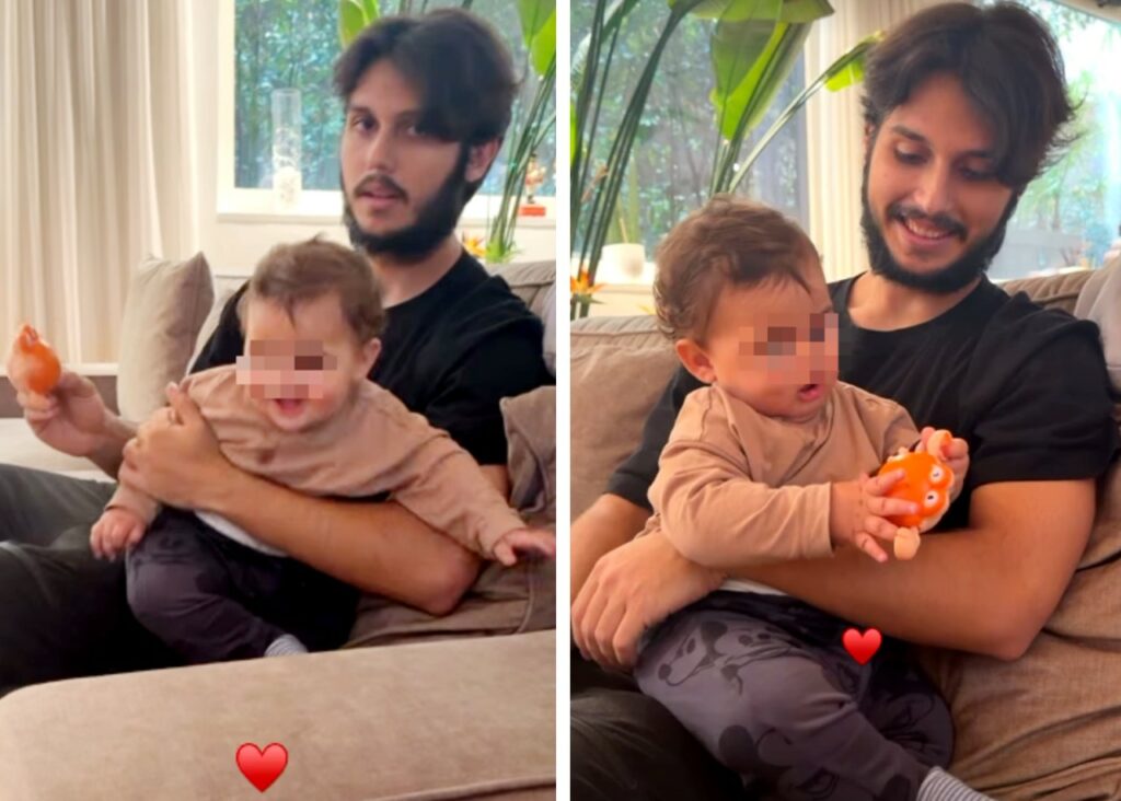 Carlos Corona coccola il fratello Thiago a casa di papà Fabrizio, che commenta: guarda Carlos Corona coccola il fratello Thiago a casa di papà Fabrizio, che commenta: guarda
