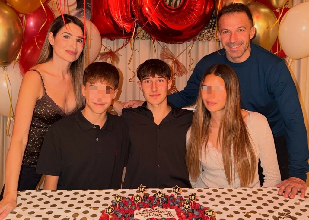 Il figlio di Alex Del Piero, Tobias, compie 18 anni: le foto della festa