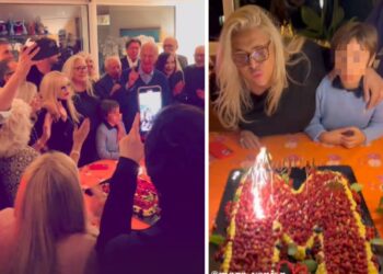 Mara Venier festeggia 75 anni con un grande party pieno di amici vip nel suo attico a Roma: ecco chi c’era