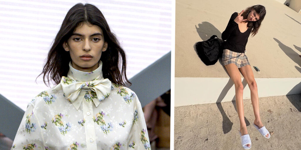 ''Sono andata ai cavolo di casting, smettetela'': la figlia di Bianca Balti sbotta dopo il debutto come modella alla Fashion Week