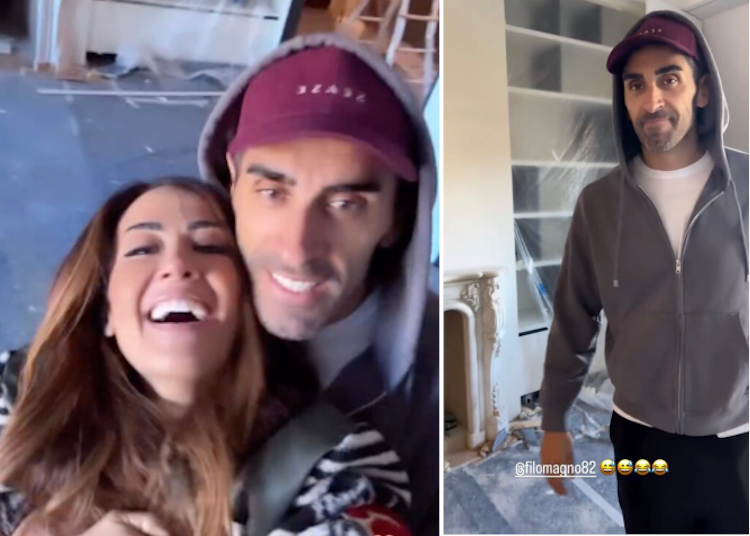 Giorgia Palmas e Filippo Magnini pronti a traslocare nella casa nuova Giorgia Palmas e Filippo Magnini pronti a traslocare nella casa nuova