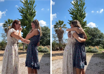 La reazione di Diana Del Bufalo alla notizia della gravidanza dell'amica Arianna Montefiori