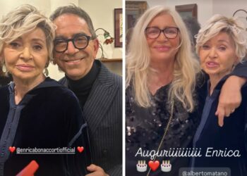 Enrica Bonaccorti festeggia 76 anni con Mara Venier e gli altri amici: combatte il tumore al pancreas col sorriso