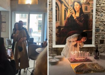 Leonardo Bonucci stupisce la moglie: la festa a sorpresa di Martina Maccari per i 40 anni, foto