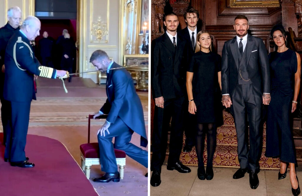 David Beckham nominato cavaliere da Re Carlo: le foto dell’emozionante cerimonia a Windsor, ma l’assenza di un figlio riaccende i gossip David Beckham nominato cavaliere da Re Carlo: le foto dell’emozionante cerimonia a Windsor, ma l’assenza di un figlio riaccende i gossip