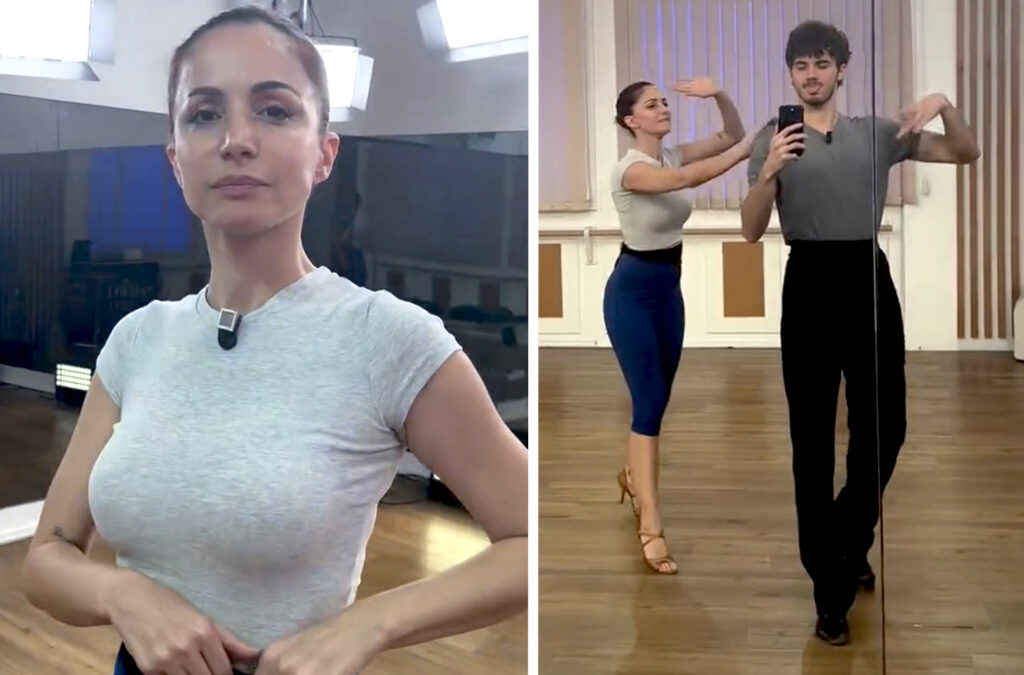 Andrea Delogu in sala prove con Nikita dopo il lutto: momenti di amicizia e tenerezza, guarda