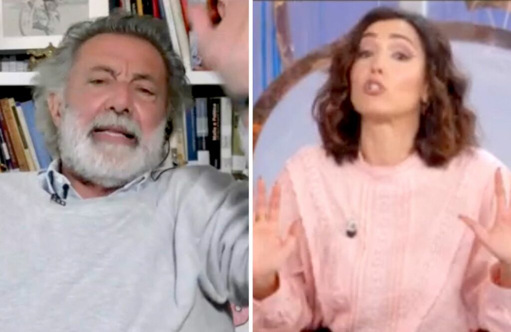 ''Stron*ate, stron*ate, questa è un’idiozia!'': Luca Barbareschi in tv si scaglia contro Caterina Balivo