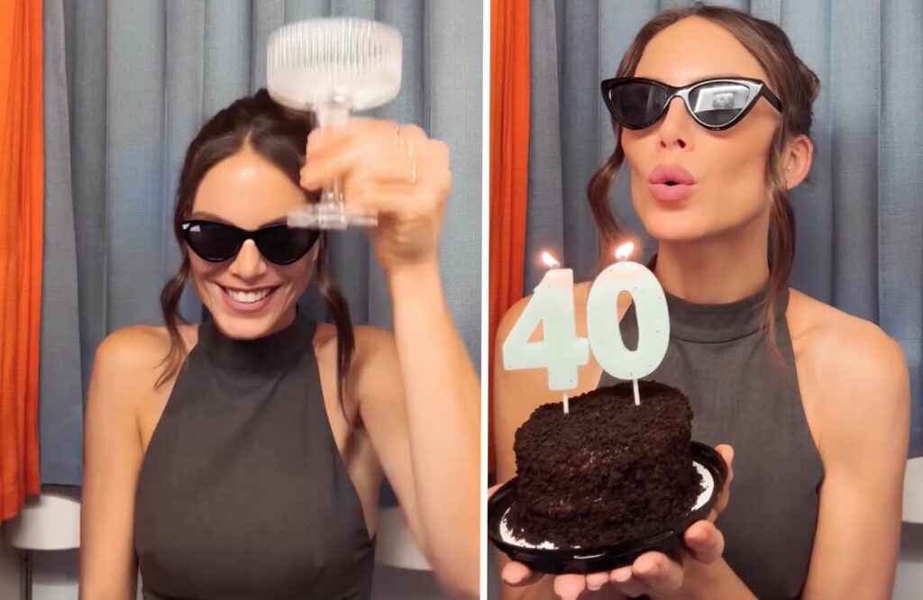 ''Deve esserci un errore…'': Nina Senicar festeggia i suoi primi 40 anni con molta autoironia, guarda