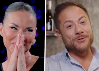 ''Io non ero affatto presa'': Antonella Mosetti racconta come Emanuele è diventato da amico il suo fidanzato, lui appare per la prima volta in tv