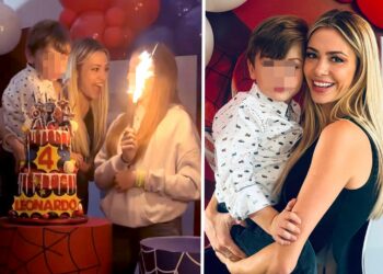 Martina Stella festeggia il compleanno del figlio Leonardo che compie 4 anni: foto