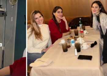 ''Quant’è bello poter contare su di voi'': Melissa Satta reduce dall’influenza al ristorante con le amiche vip