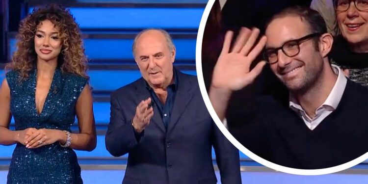 Gerry Scotti emozionato a 'La Ruota Della Fortuna', in studio c’è il figlio Edoardo: il tenero saluto