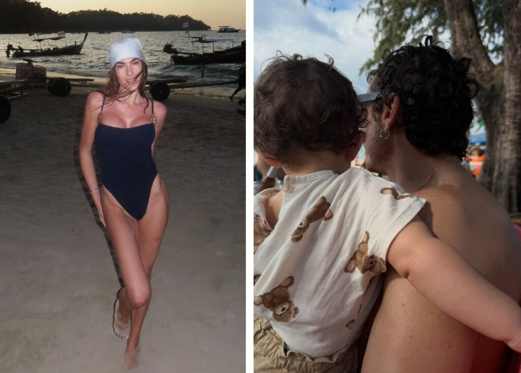 Valentino Rossi e Francesca Sofia Novello in Thailandia con le figlie