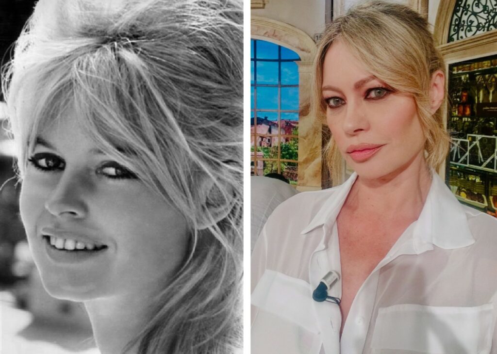 ''Mi lega a lei una lieve somiglianza'': Anna Falchi ricorda Brigitte Bardot con un post che crea polemica