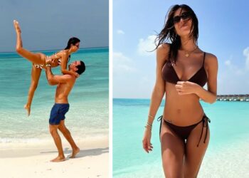 Federica Nargi si prepara a salutare il 2026 ai tropici con Alessandro Matri e le loro figlie: ecco dove sono
