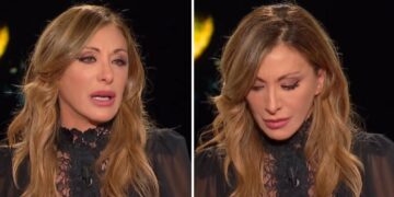 ''E’ faticoso...'': Sabrina Salerno scoppia in lacrime a Belve, non riesce a parlare, ecco perché