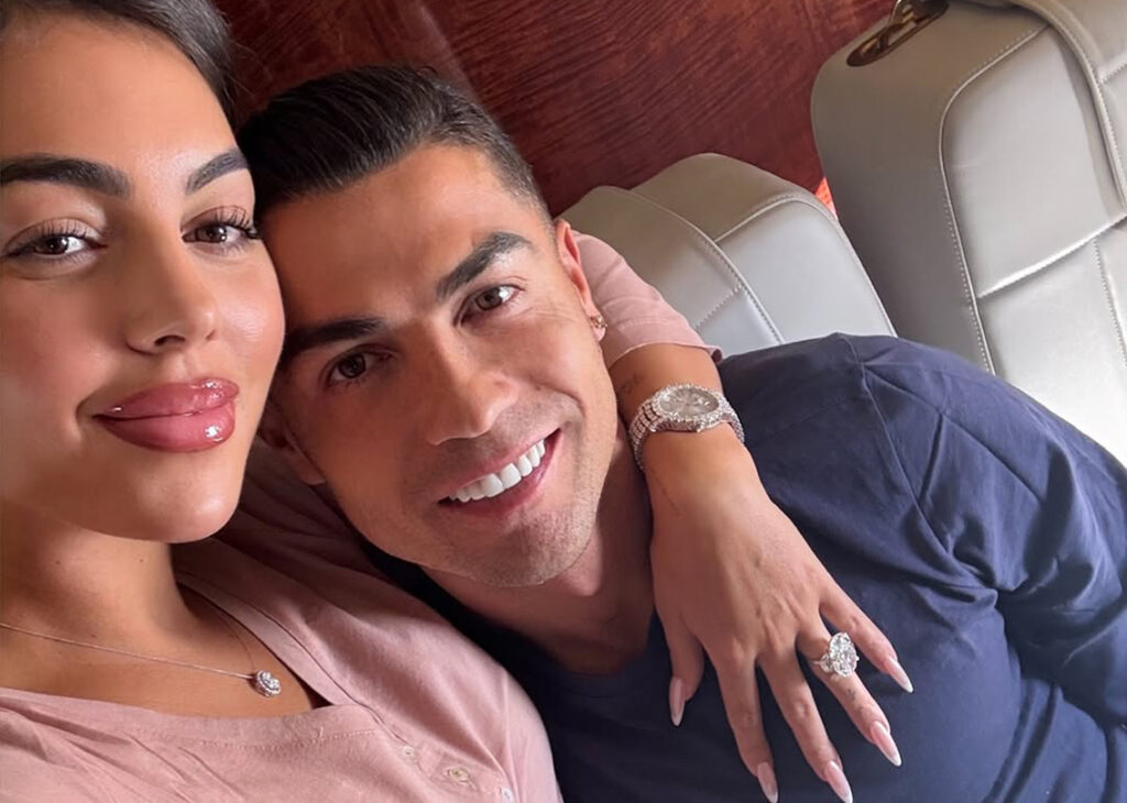 ''Era il minimo che potesse fare'': Georgina Rodriguez parla dell’anello da 2 milioni di dollari che le ha regalato Cristiano Ronaldo