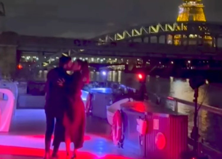 Bianca Guaccero mostra il video della sorpresa a Parigi da parte di Giovanni Pernice Bianca Guaccero mostra il video della sorpresa a Parigi da parte di Giovanni Pernice