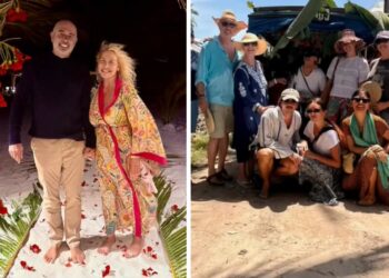 ''Ero partita con un dolore nel cuore'': Antonella Clerici pubblica le foto della sua vacanza con la famiglia allargata a Zanzibar