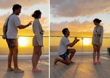 ''Amore mio vuoi sposarmi?'': l'ex di Amici Andrea Dianetti sceglie un luogo speciale per la proposta di nozze alla fidanzata, guarda