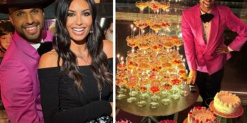 Jonathan Kashanian ne fa 45: da Elisabetta Gregoraci a Michelle Hunziker, ecco chi c’era al super party a Milano, foto