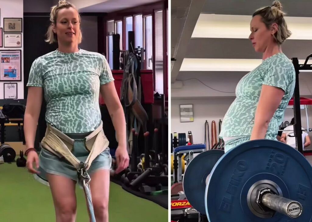 Federica Pellegrini incinta non rinuncia a un super allenamento, tutt’altro che soft: guarda