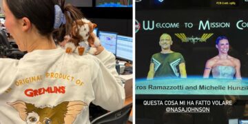 Michelle Hunziker ed Eros Ramazzotti con Aurora a Huston: tour privato alla Nasa, ecco come sono stati accolti