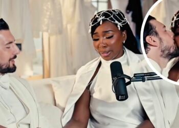 Andrea Preti consola la moglie Venus Williams commossa mentre racconta l’inizio della loro relazione