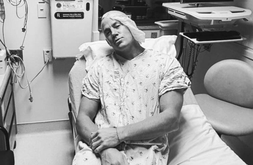''Questa sarà dura'': l’attore Channing Tatum operato, foto in ospedale e cos’è successo