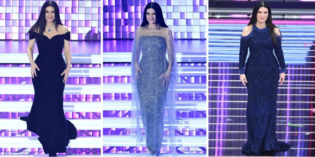 Laura Pausini, in forma top dopo la dieta, conquista con i suoi look stilosi alla prima serata di Sanremo 2026: guarda Laura Pausini, in forma top dopo la dieta, conquista con i suoi look stilosi alla prima serata di Sanremo 2026: guarda