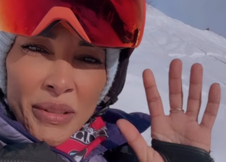 Juliana Moreira confessa le sue paranoie sulla neve