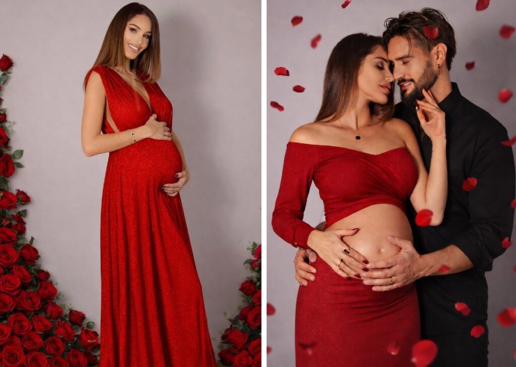 ''Ogni battito è già per te'': Delia Duran festeggia gli 8 mesi di gravidanza e mostra il pancione, foto