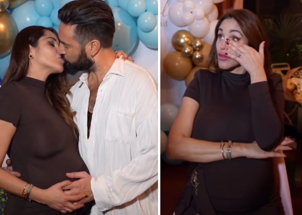 Delia Duran agli sgoccioli con la gravidanza e Alex Belli organizzano un super baby shower per il figlio Gabriel: guarda Delia Duran agli sgoccioli con la gravidanza e Alex Belli organizzano un super baby shower per il figlio Gabriel: guarda