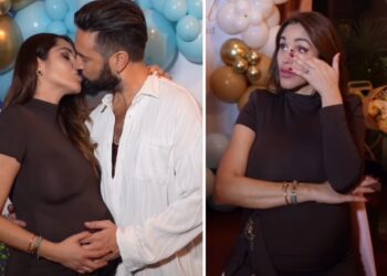 Delia Duran agli sgoccioli con la gravidanza e Alex Belli organizzano un super baby shower per il figlio Gabriel: guarda Delia Duran agli sgoccioli con la gravidanza e Alex Belli organizzano un super baby shower per il figlio Gabriel: guarda