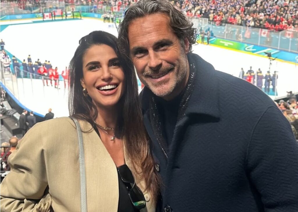 Fabio Galante e Francesca Falomo incinta alla finale di hockey maschile alle Olimpiadi: il pancione di lei è enorme
