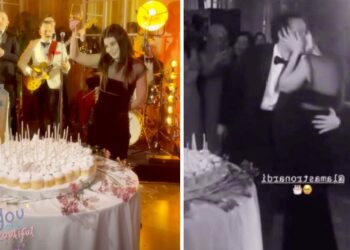 Alessandra Mastronardi festeggia 40 anni a Roma col nuovo fidanzato: le immagini della festa