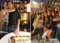 Valentino Rossi festeggia 47 anni con una grande cena insieme a Francesca Sofia Novello e gli amici
