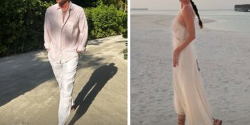 Melissa Satta e Carlo Beretta bellissimi e innamorati alle Maldive: guarda