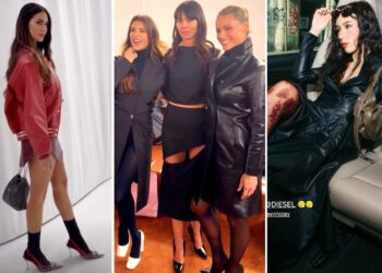 La Milano Fashion Week si accende: Hunziker e Canalis fanno coppia, da Diesel ci sono Aurora e la Satta