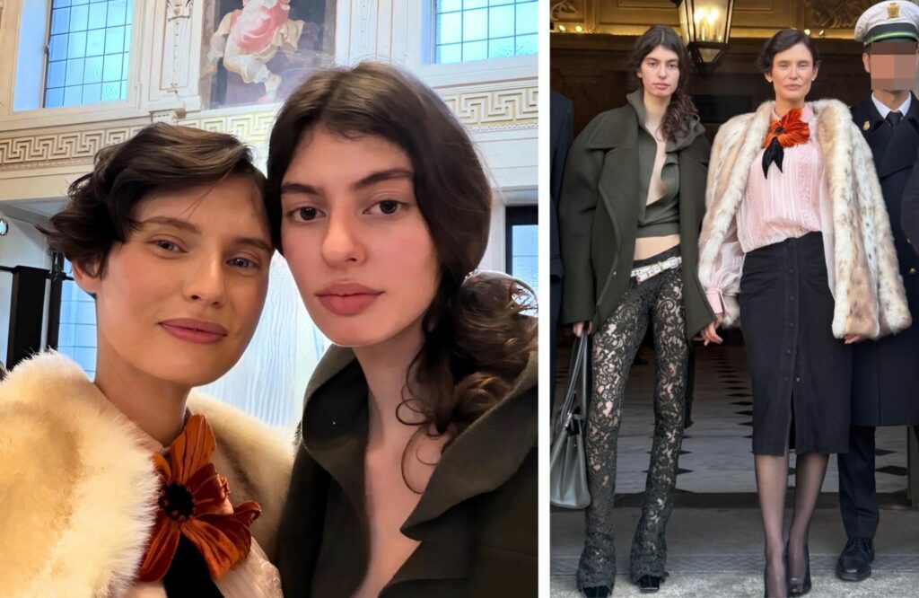 Bianca Balti e la figlia modella Matilde Lucidi insieme a Milano per la presentazione di Vogue World: i look incantano