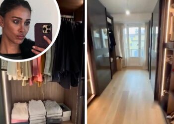 ''Sembra un negozio di abbigliamento'': Belen mostra la sua nuova enorme cabina armadio