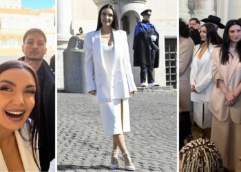 Elettra Lamborghini in total white per l’incontro al Quirinale col Presidente: spicca per il look elegante e sofisticato, foto Elettra Lamborghini in total white per l’incontro al Quirinale col Presidente: spicca per il look elegante e sofisticato, foto