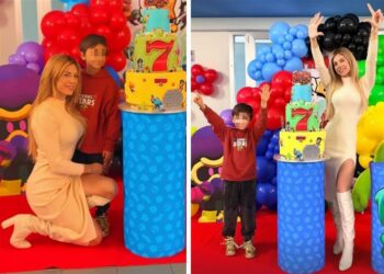 Paola Caruso festeggia 7 anni di Michelino Paola Caruso festeggia 7 anni di Michelino