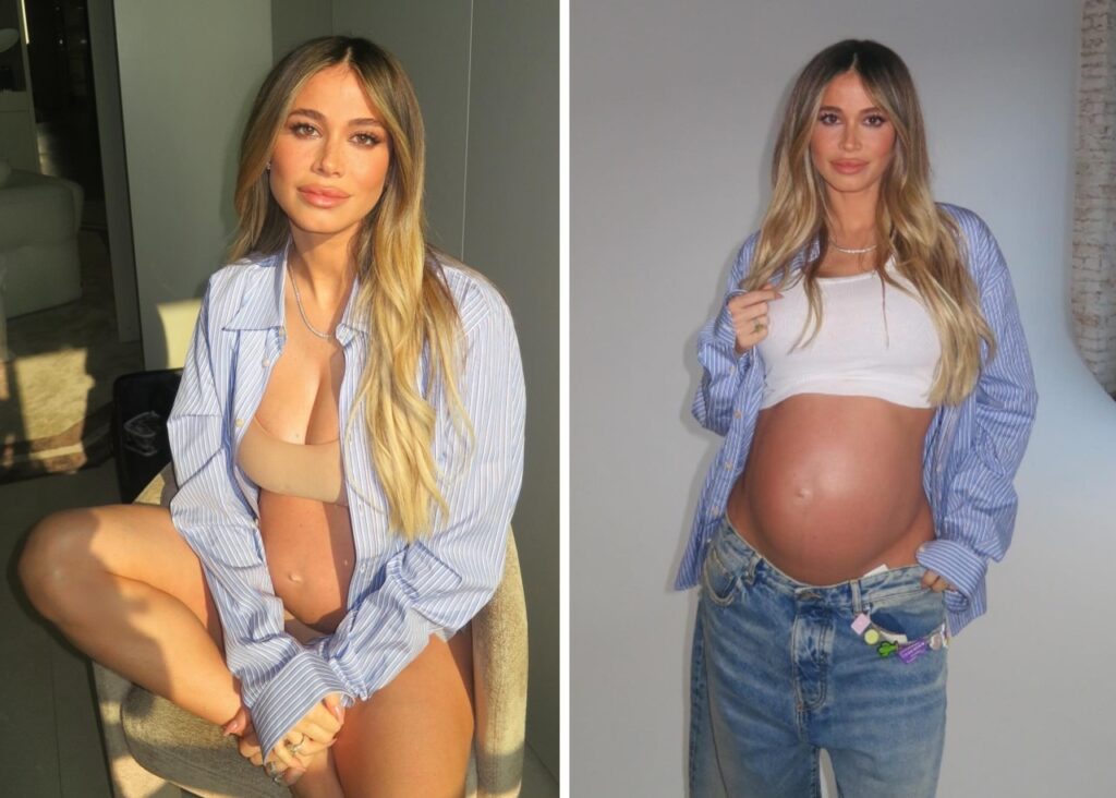 Diletta Leotta mostra il pancione a poche settimane dal parto